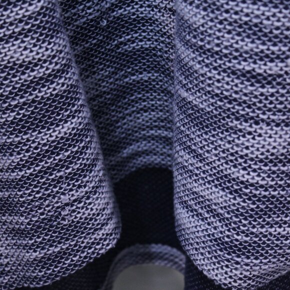 Annabelle Navy and Cream Lace Accent Blouse - Picture 8 of 10